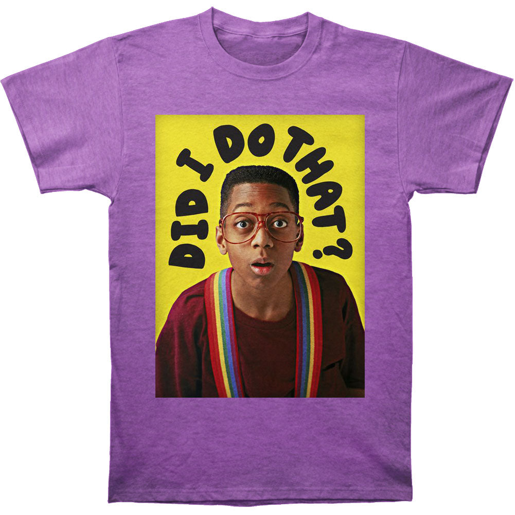 Family Matters Did I Do That Slim Fit T-shirt Front