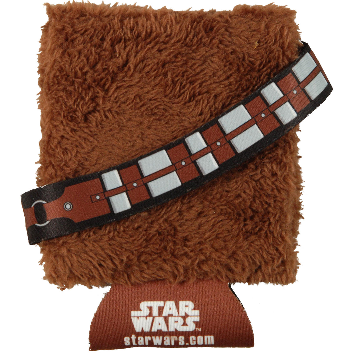 Star Wars Chewbacca Fur Can Cooler Front