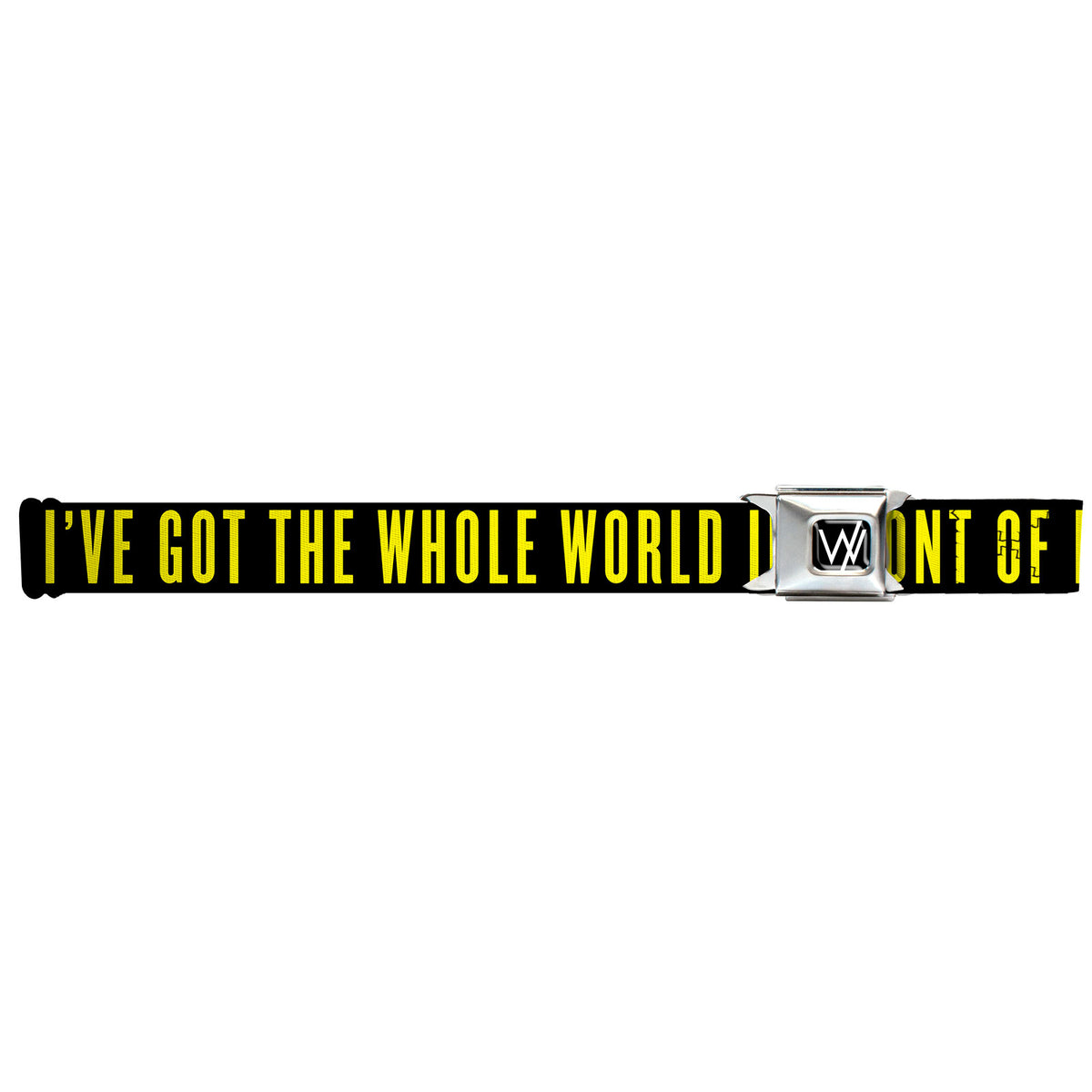 Sleeping With Sirens I've Got The Whole World In Front Of Me Seatbelt Buckle Belt Front