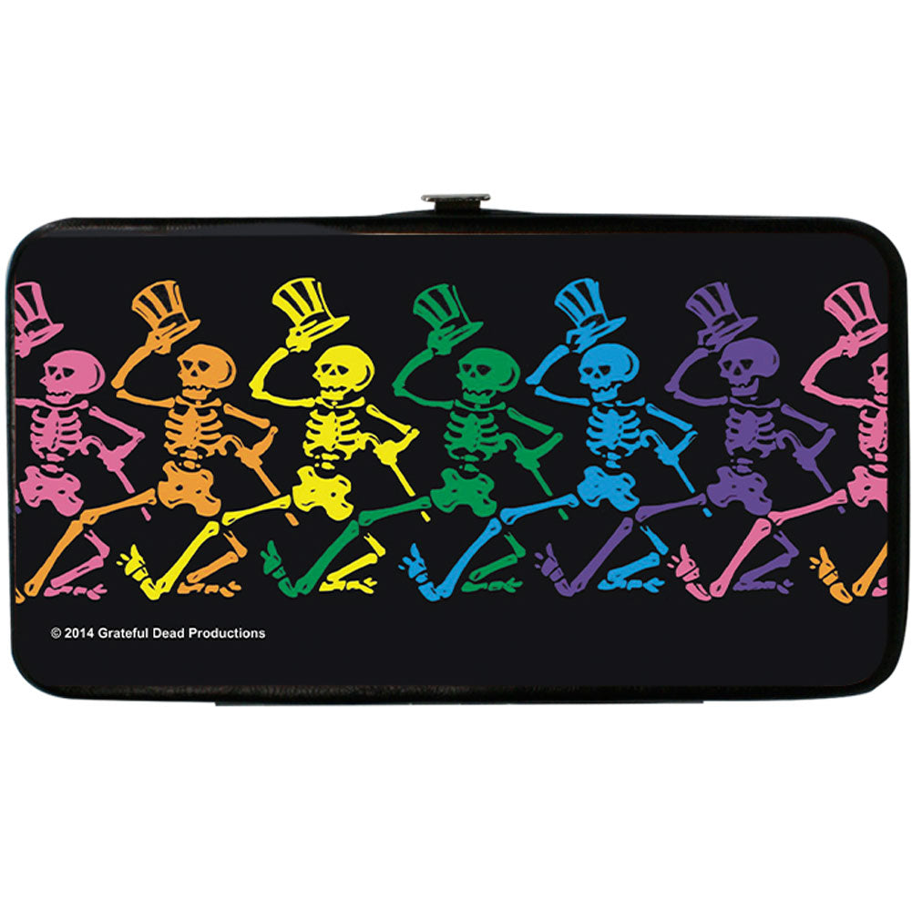 Grateful Dead Dancing Skeletons Girls Wallet Back