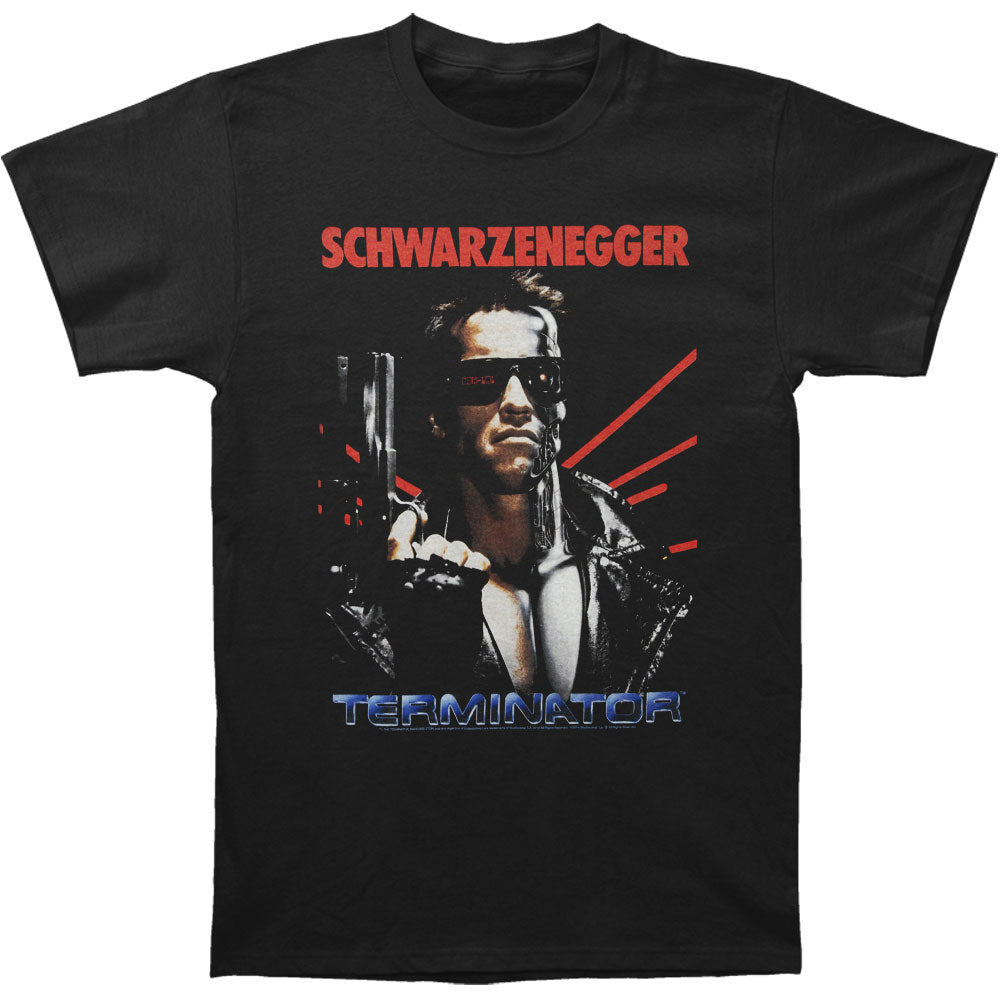 Terminator Schwarz T-shirt Front