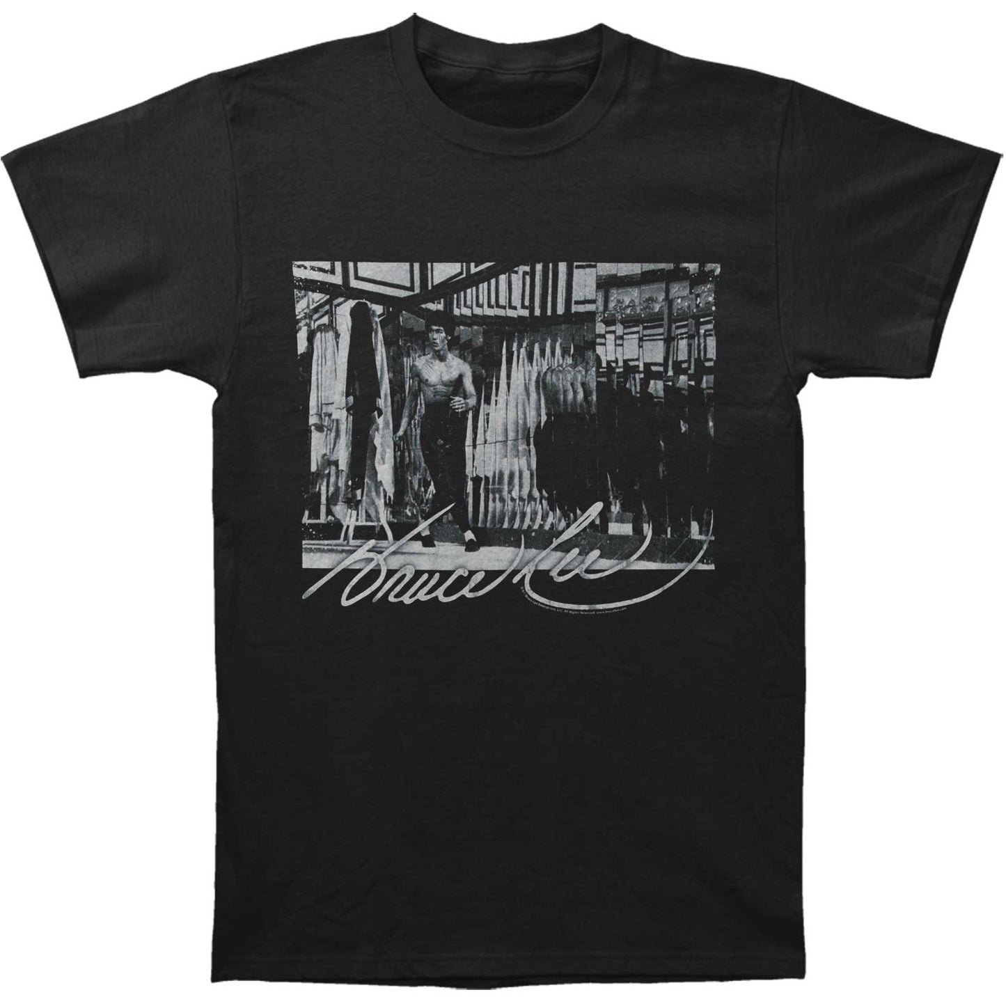 Bruce Lee Kung Fu Noises T-shirt Front