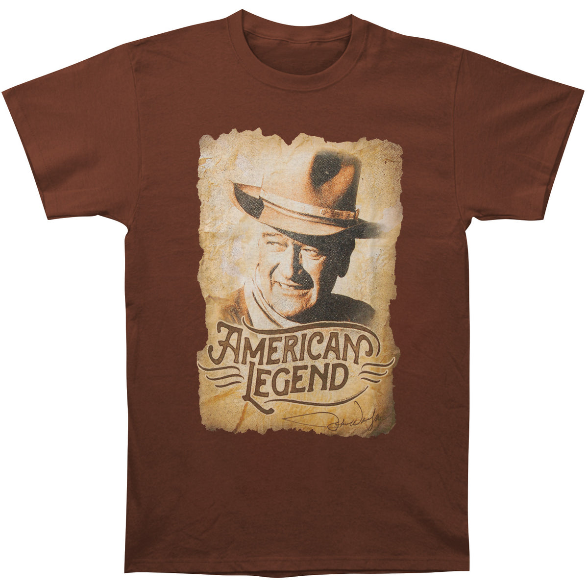 John Wayne Legend T-shirt Front