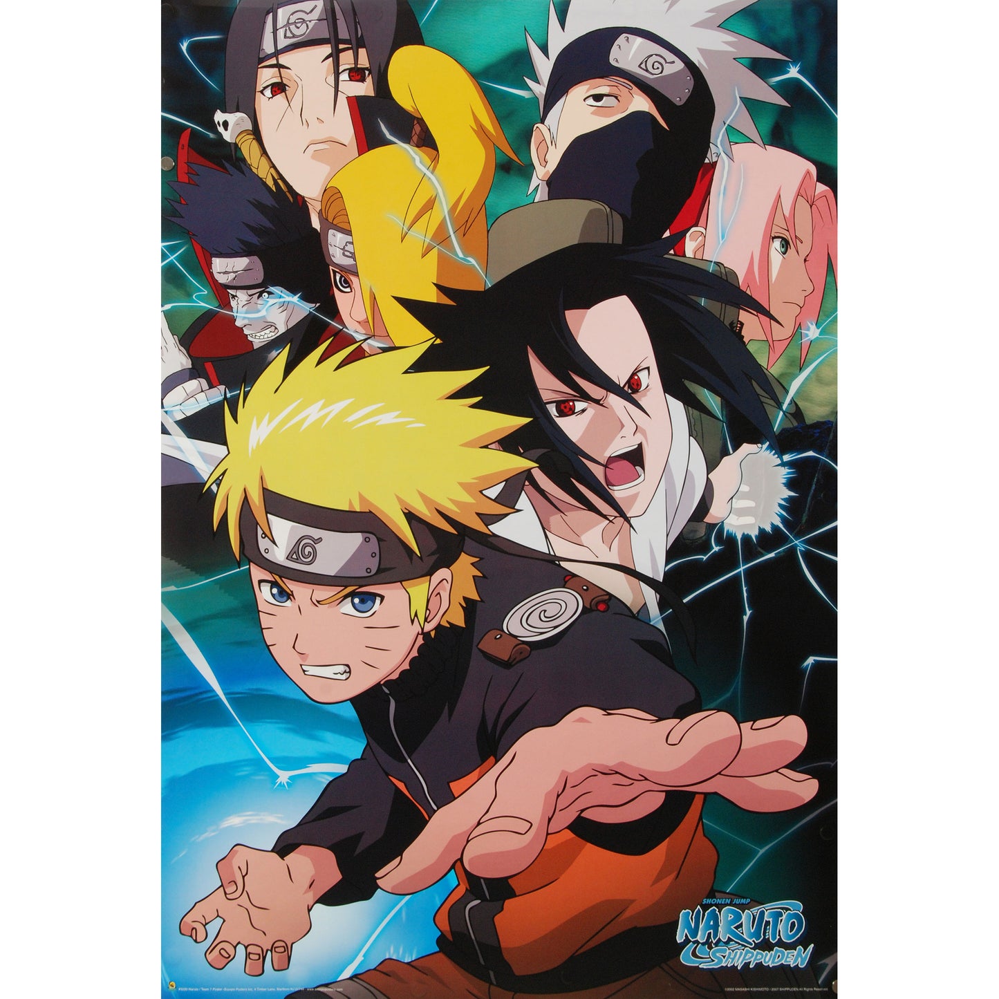 Naruto Team 7 Domestic Poster