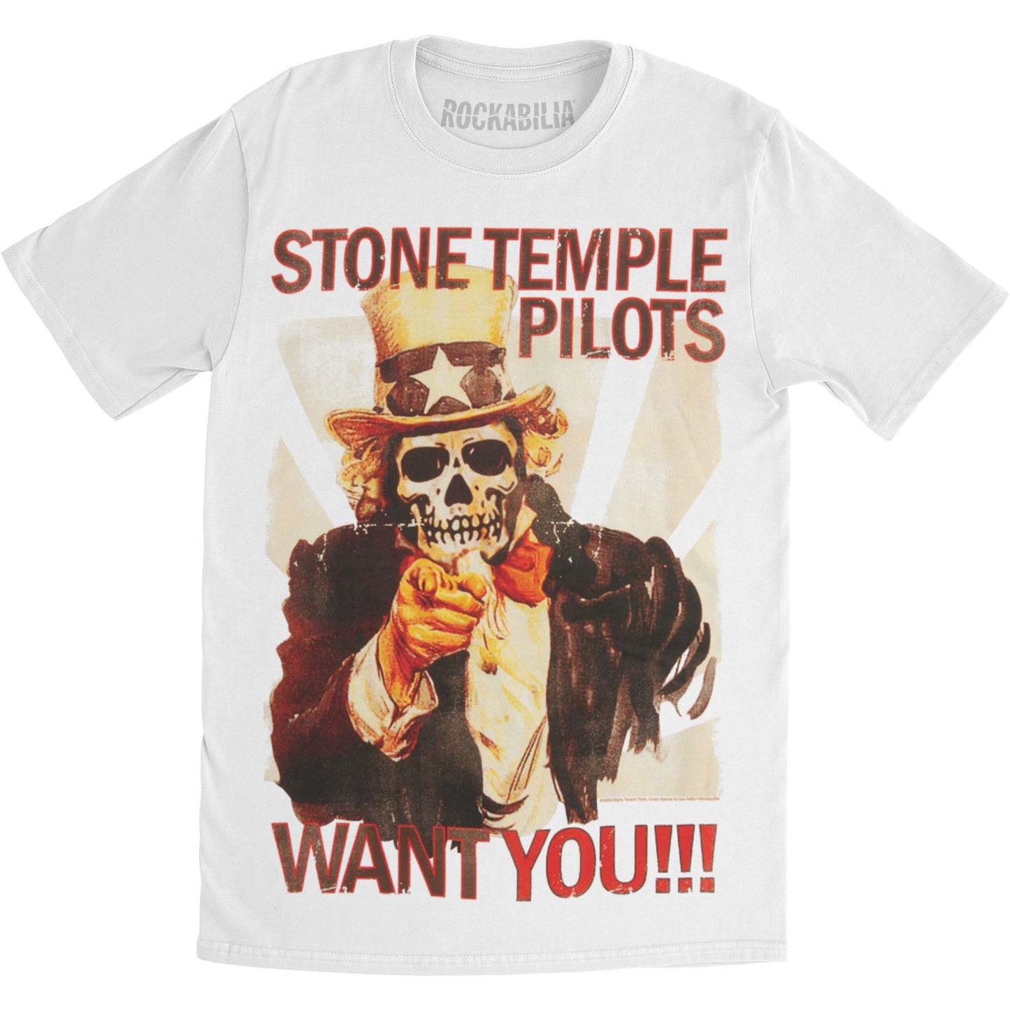 Stone Temple Pilots Want You Mens Soft T Slim Fit T-shirt Front