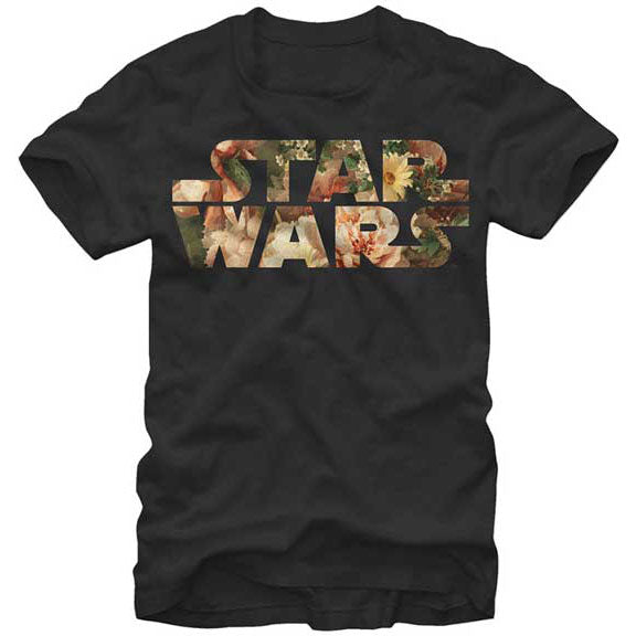 Star Wars Floral Logo Slim Fit T-shirt Front