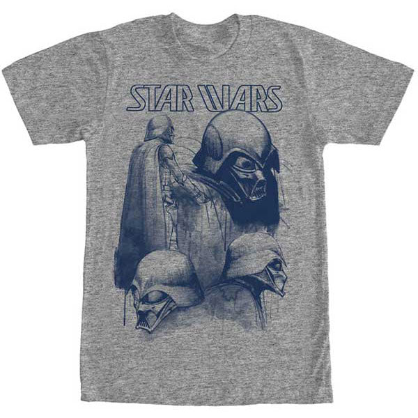 Star Wars Vader Sketches T-shirt