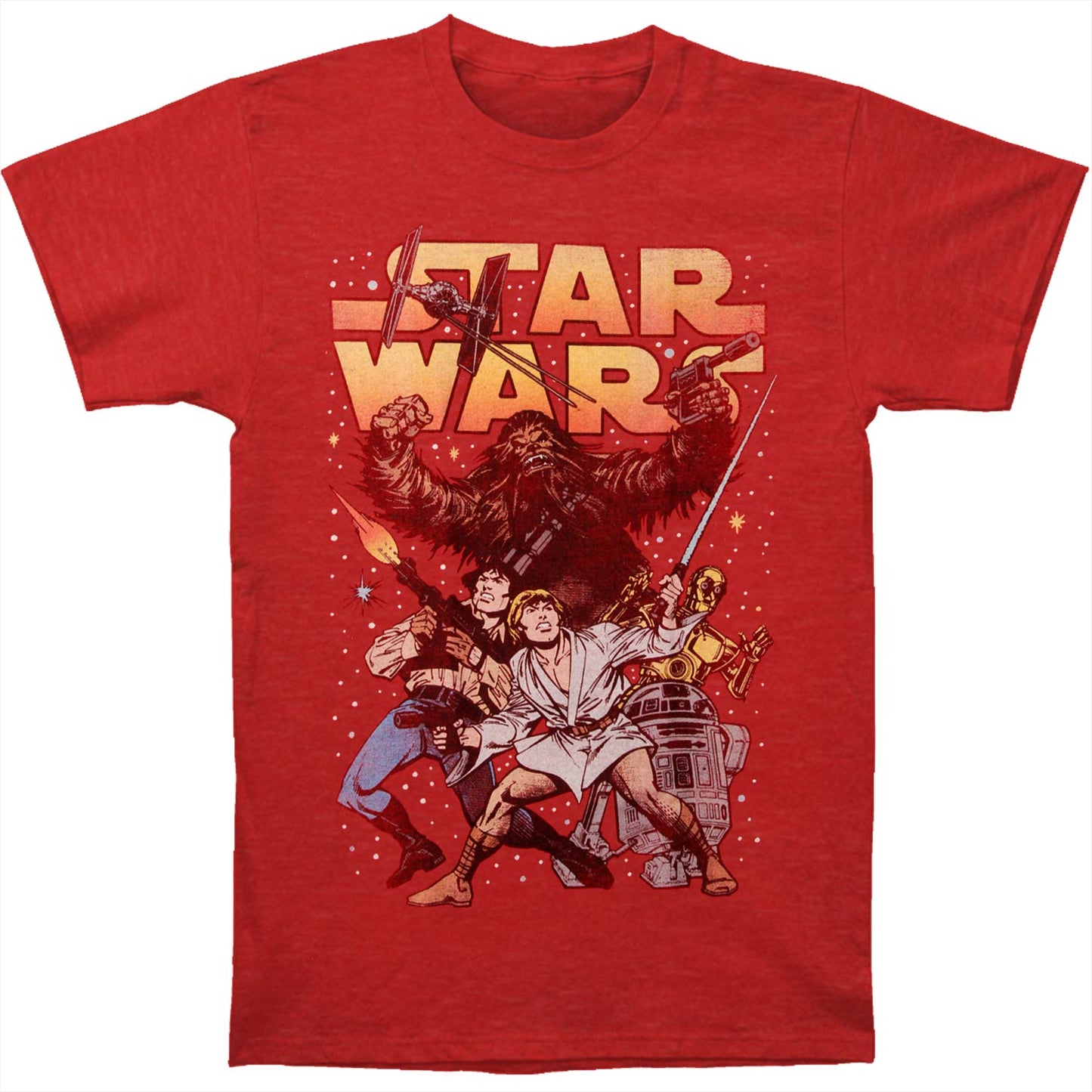 Star Wars Stand And Deliver Slim Fit T-shirt Front