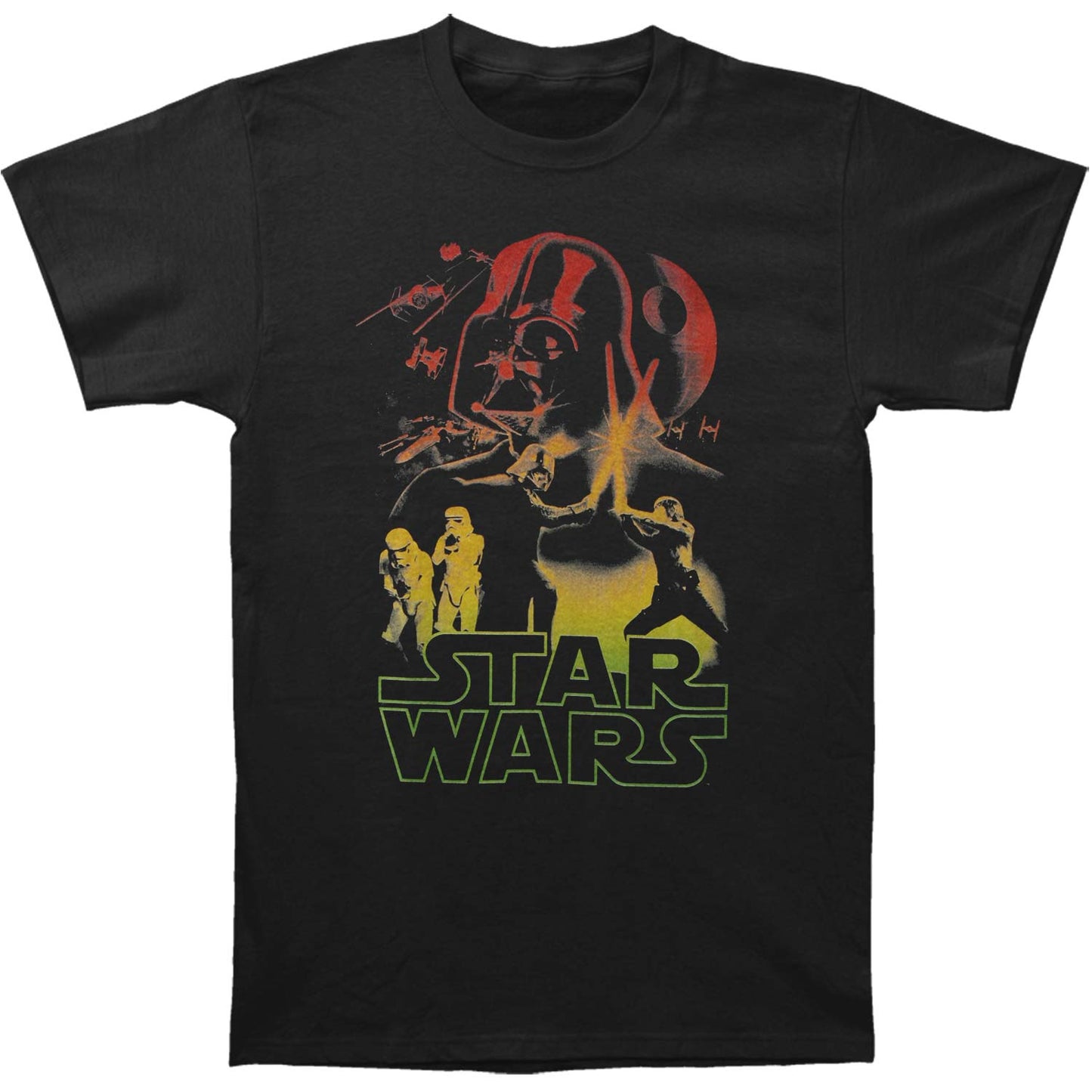 Star Wars Fine Strikes Slim Fit T-shirt Front