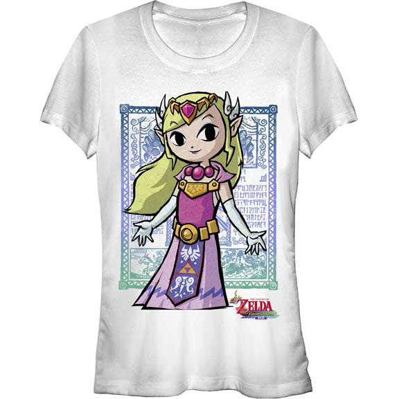 Zelda Hylian Royalty Junior Top Front