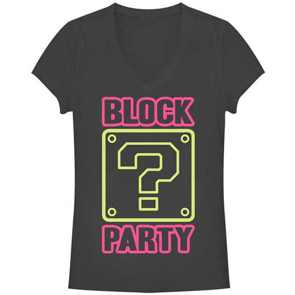 Mario Block Party Junior Top Front