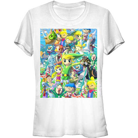 Zelda Link Stack Junior Top Front