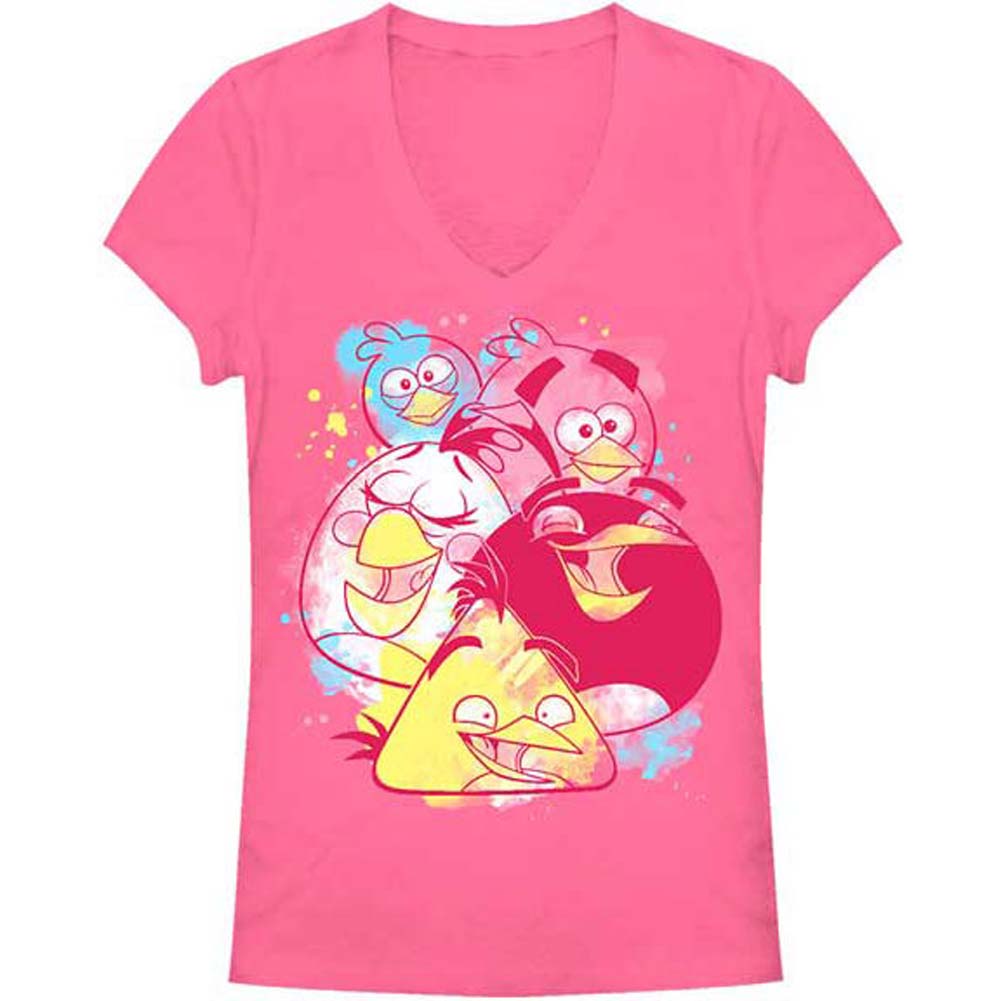 Angry Birds Painty Birds Junior Top Front