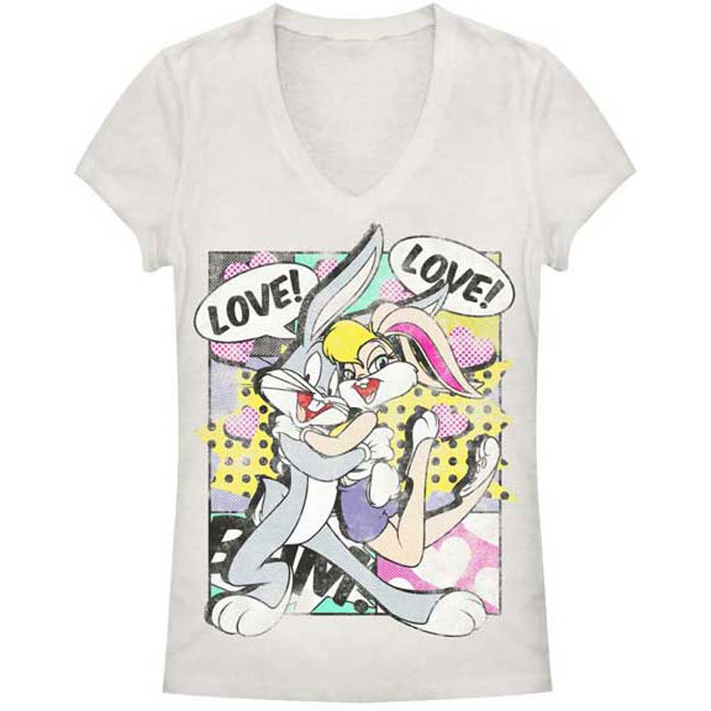 Looney Tunes Dot Love Junior Top Front