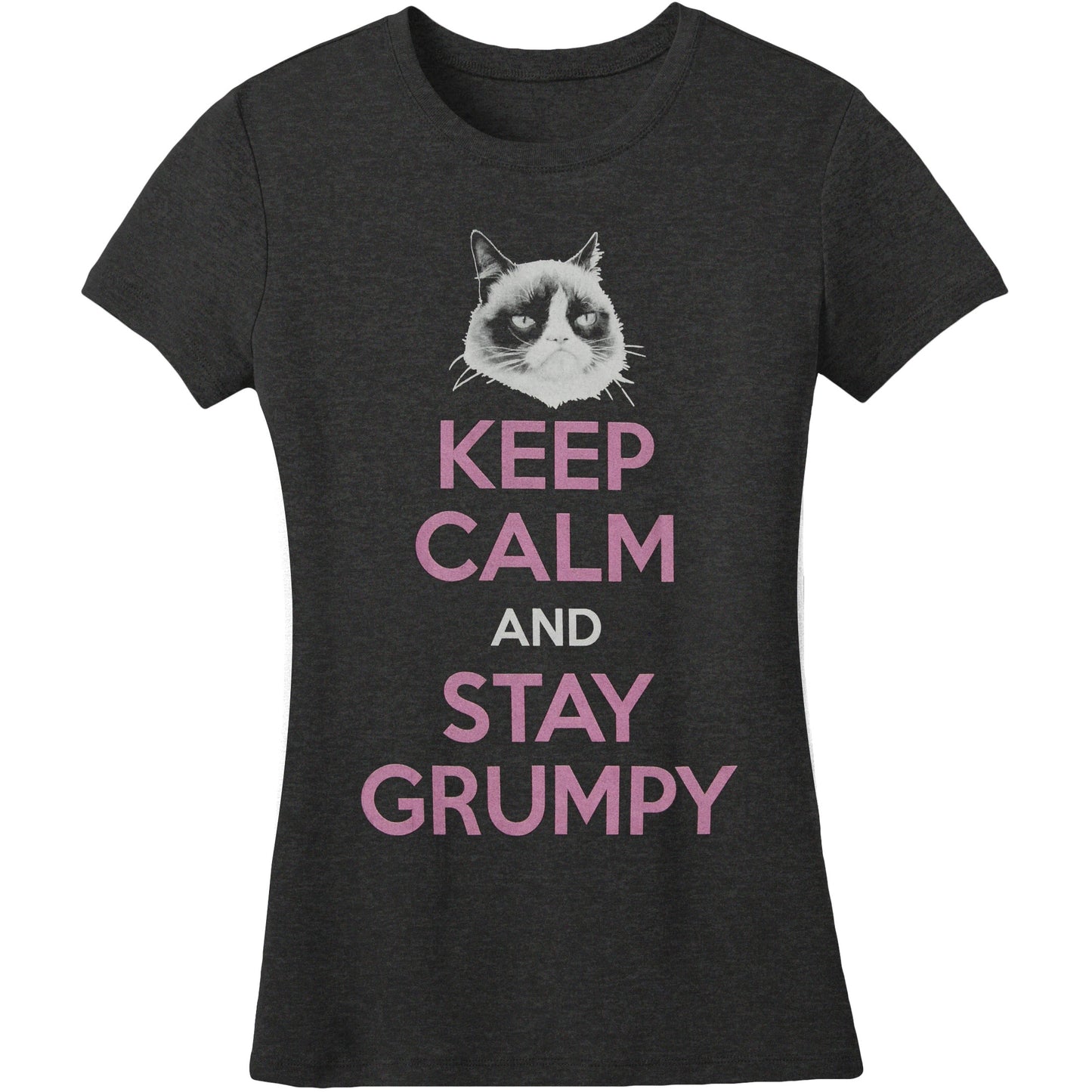 Grumpy Cat Stay Grumpy Junior Top Front
