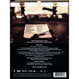 Metallica DVD