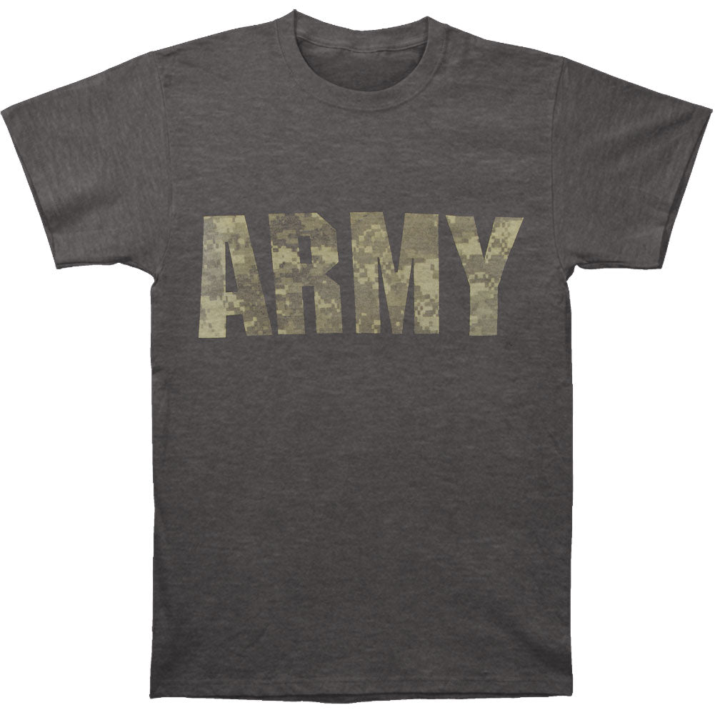 Army Camo Logo T-shirt Front