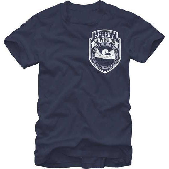 Sleepy Hollow Sleuthin Badge T-shirt