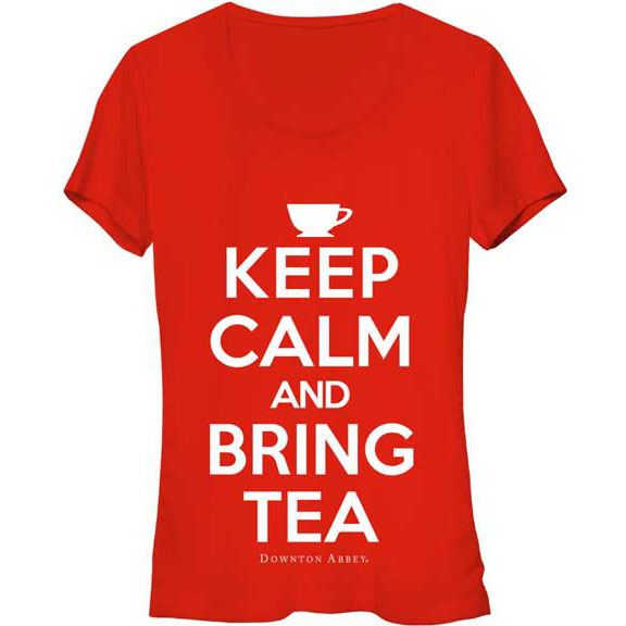 Downton Abbey Bring Tea Junior Top