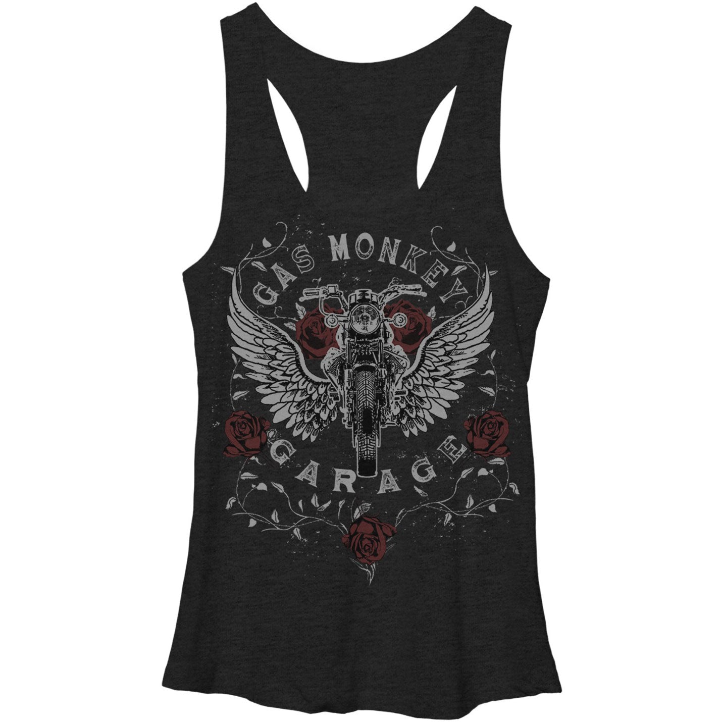 Gas Monkey Monkey Rose Womens Tank