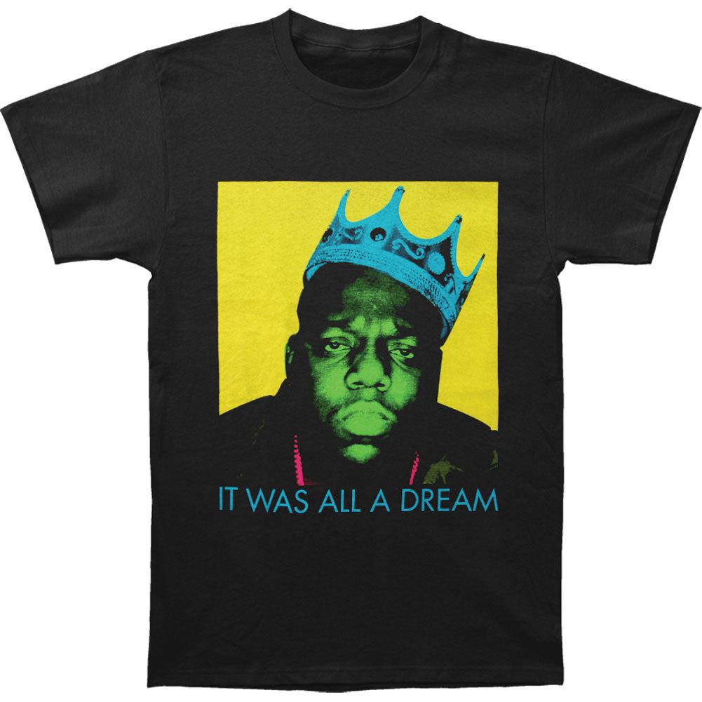 Notorious B.I.G. Yellow Frame Slim Fit T-shirt Front