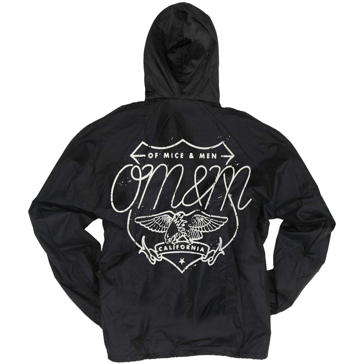 Of Mice & Men Ampersand Windbreaker Back