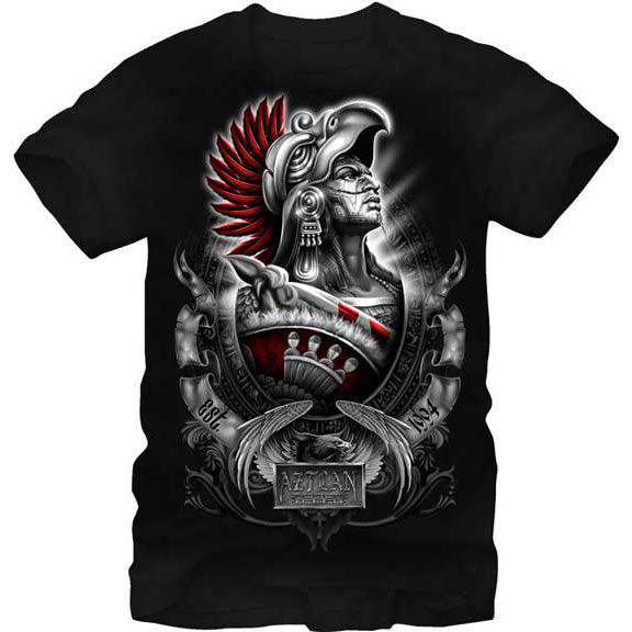 Aztlan Cuauhtemoc T-shirt