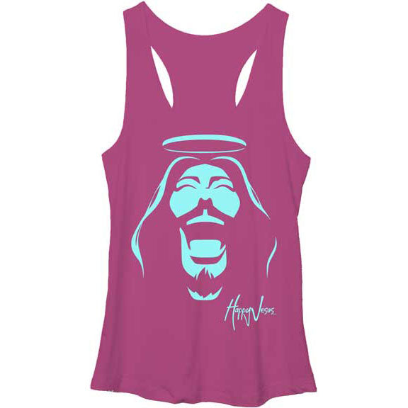 Happy Jesus Super Happy Womens Tank