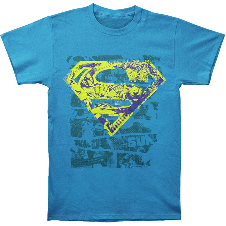 Superman Yellow Collage T-shirt
