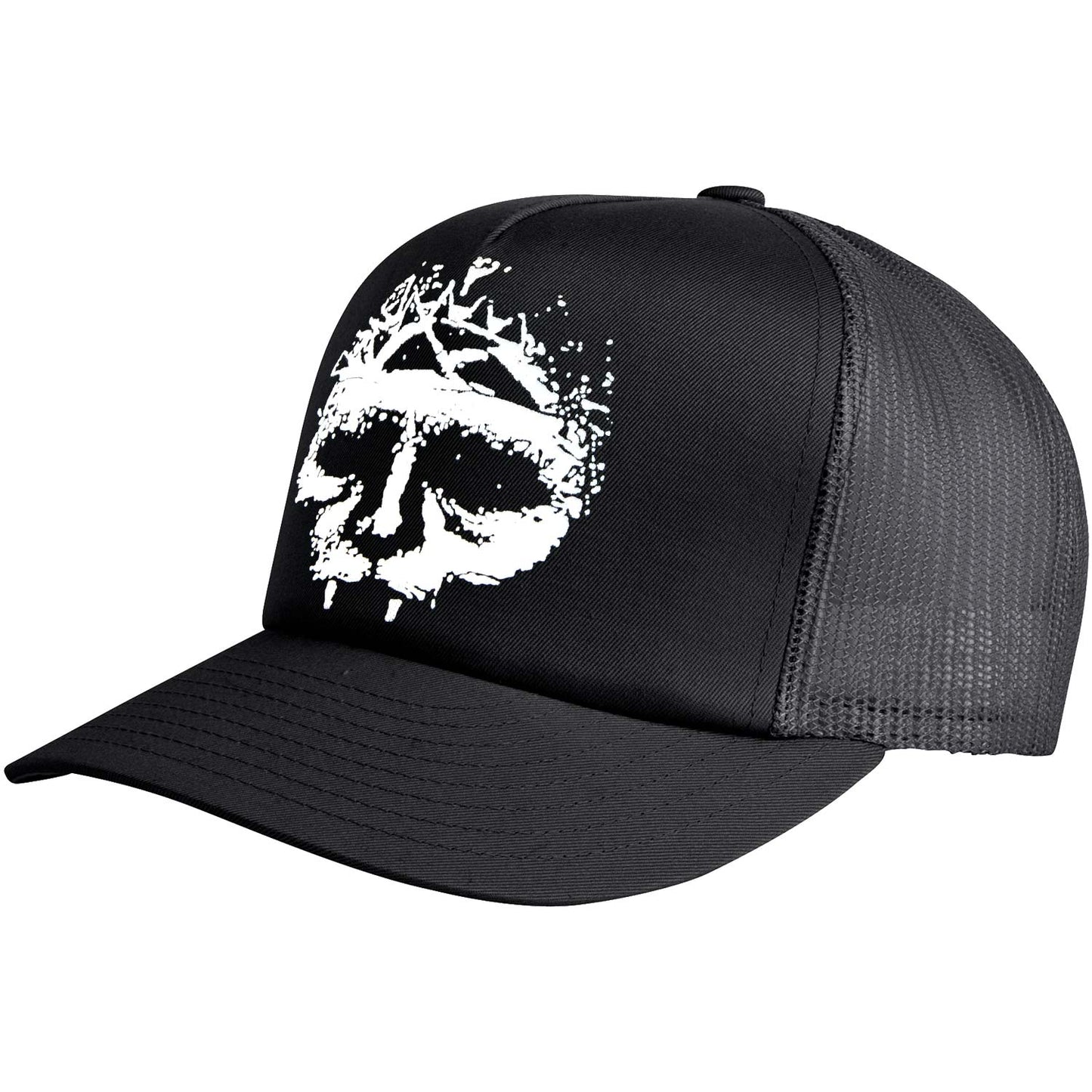 Integrity Classic Skull Trucker Cap Front