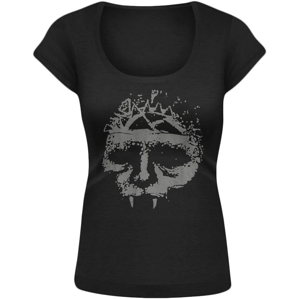 Integrity Classic Skull Silver Junior Top Front