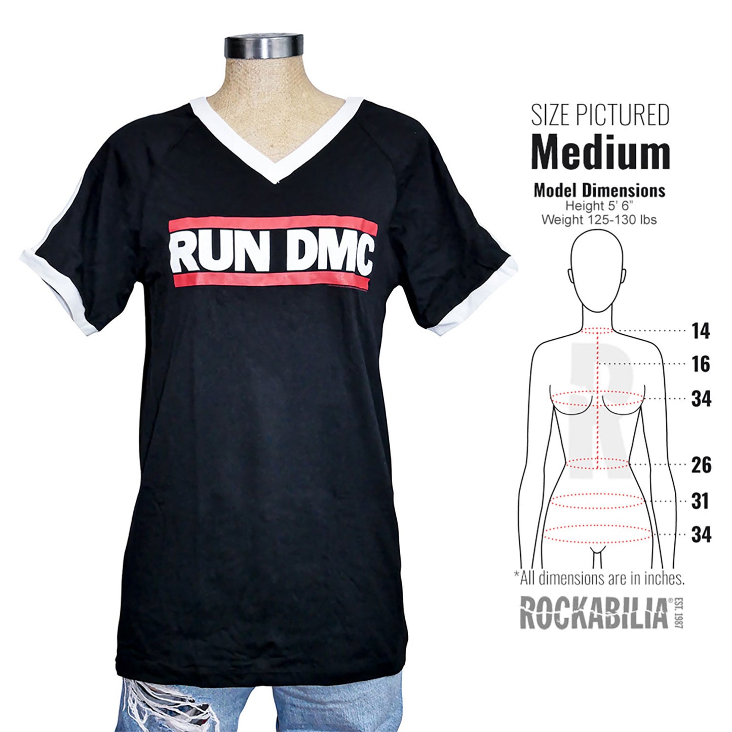 Horizontal Logo Jersey Junior Top