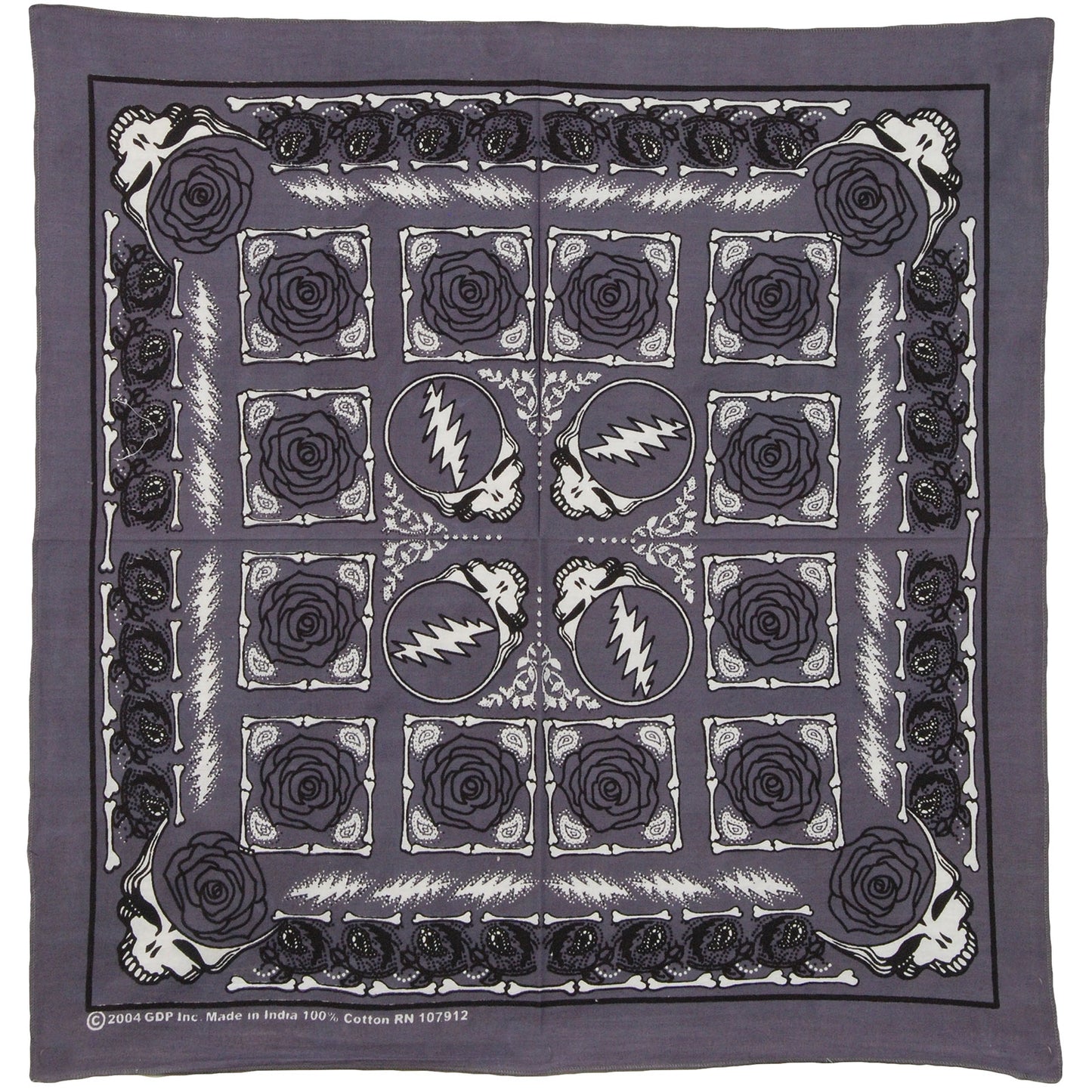 Grateful Dead Bandana Front