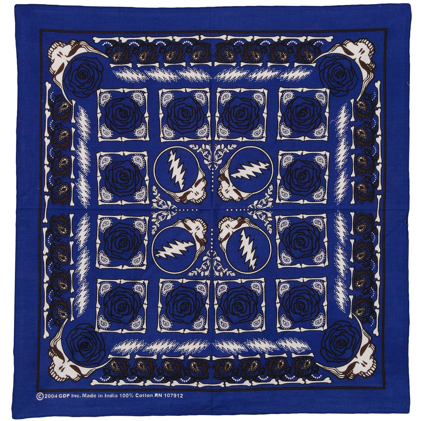 Grateful Dead Bandana Front