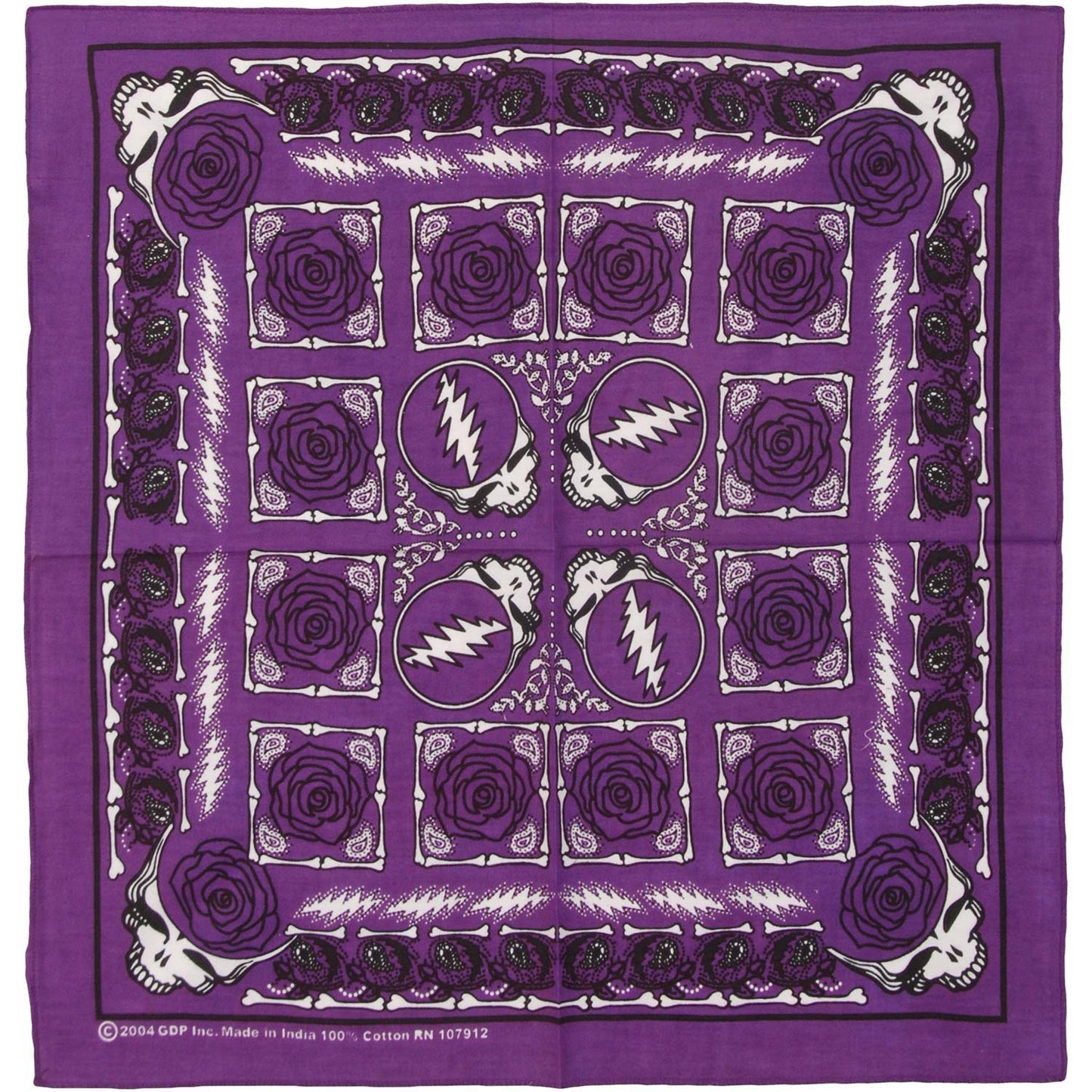 Grateful Dead Bandana Front