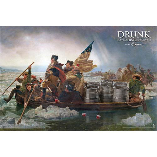 Drunk History Crossing The Delaware Domestic Poster