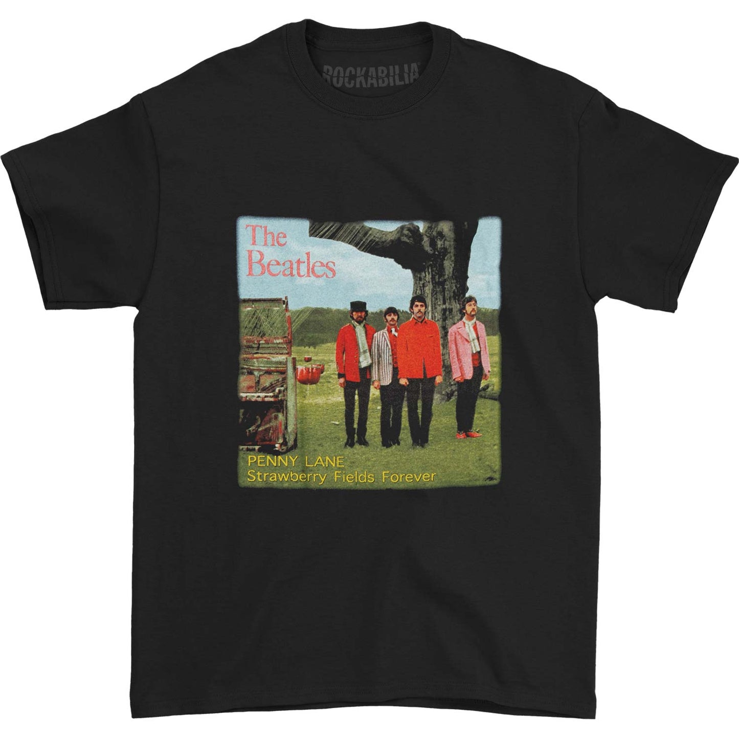Beatles Strawberry Fields Forever T-shirt Front