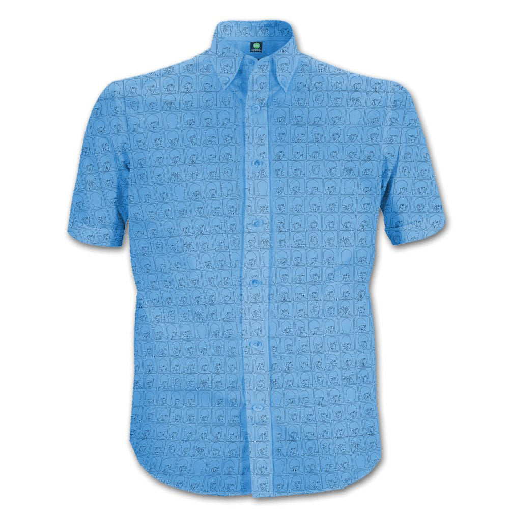 Beatles Had Days Night Dress Shirt Front