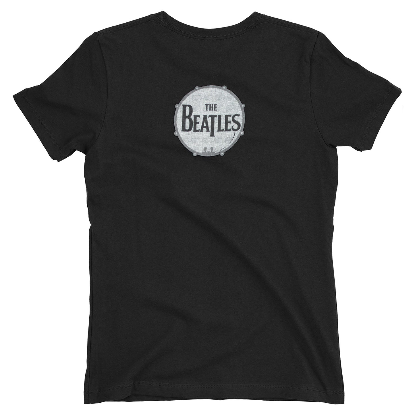 With The Beatles Vintage Junior Top Back