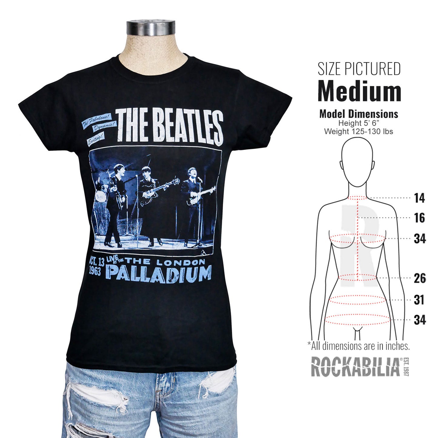 Beatles Palladium 1963 Junior Top Alt 3