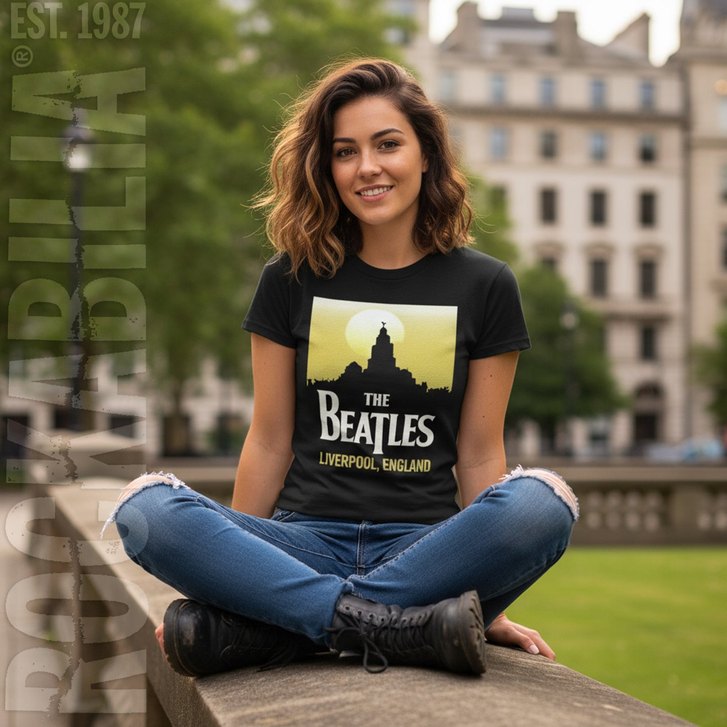 Beatles Liverpool, England Junior Top Alt 2