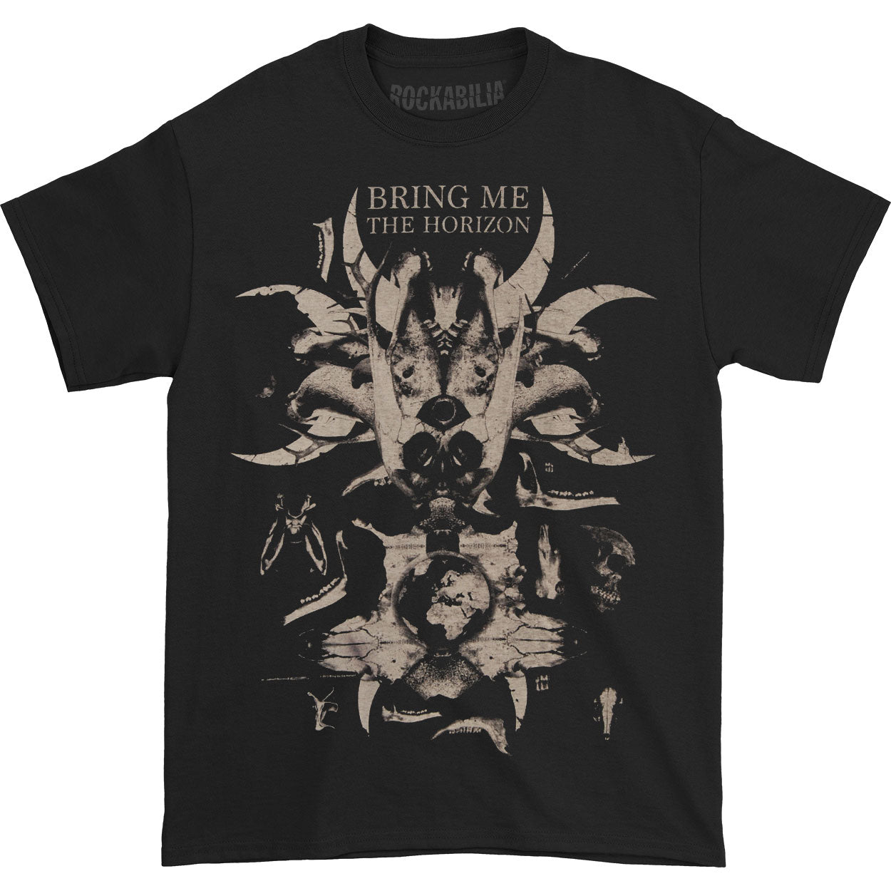 Bring Me The Horizon Skull & Bones T-shirt Front