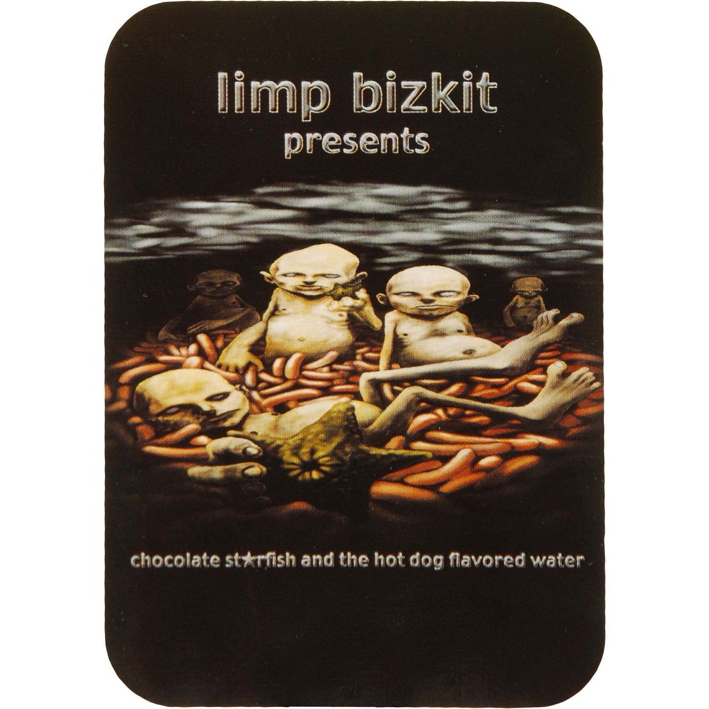 Limp Bizkit Starfish Cover Art (2.5" x 3.75") Sticker Front