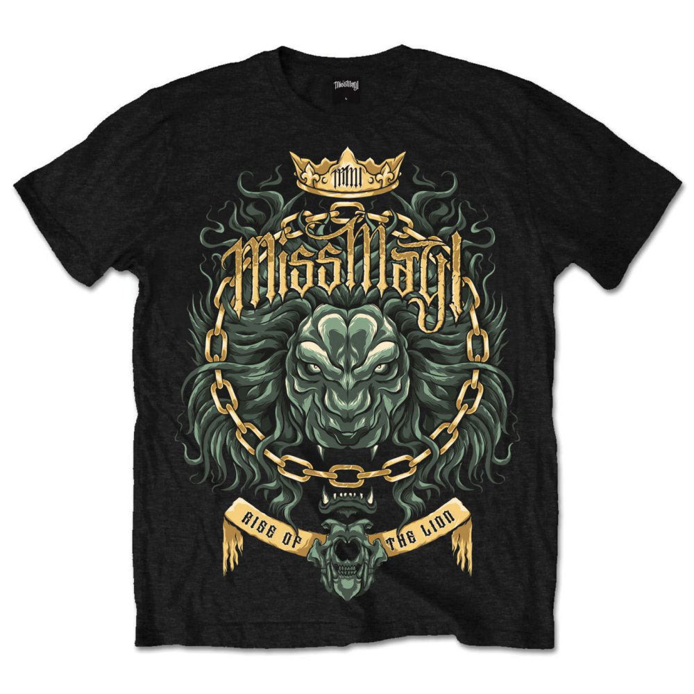 Miss May I Rise Of The Lion Chain T-shirt Front