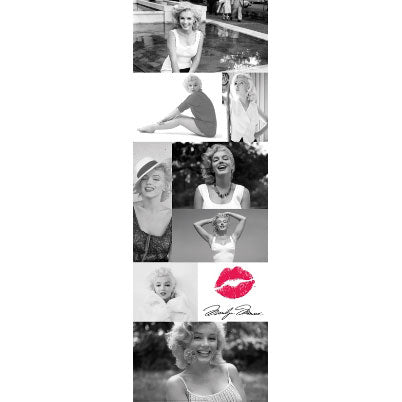 Marilyn Monroe Tiled Door Poster