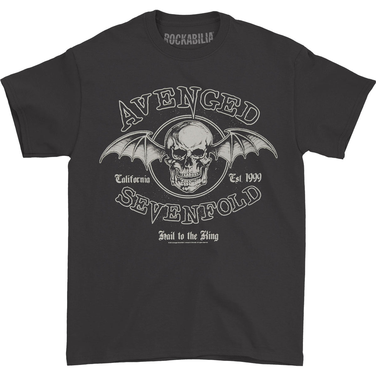 Avenged Sevenfold HTTK Classic Death Bat T-shirt Front