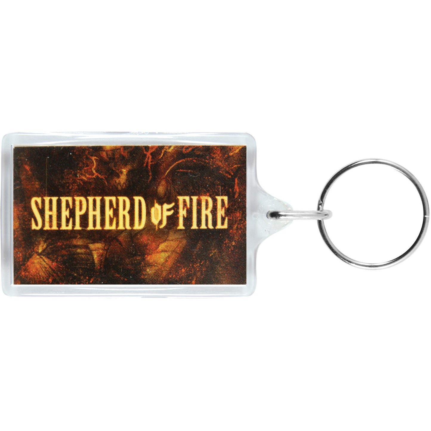 Shepherd Of Fire Plastic Key Chain