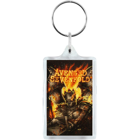 Shepherd Of Fire Plastic Key Chain