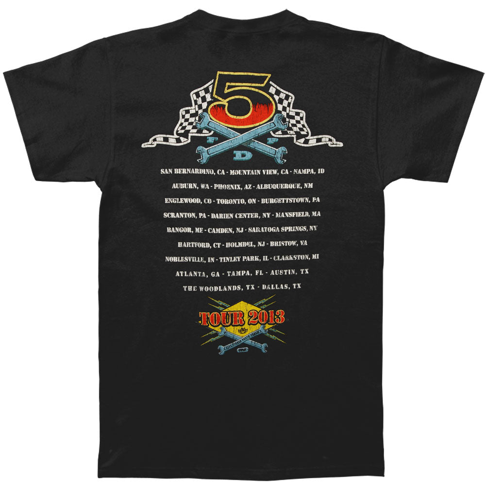 Five Finger Death Punch Wrench 2013 Tour T-shirt Back