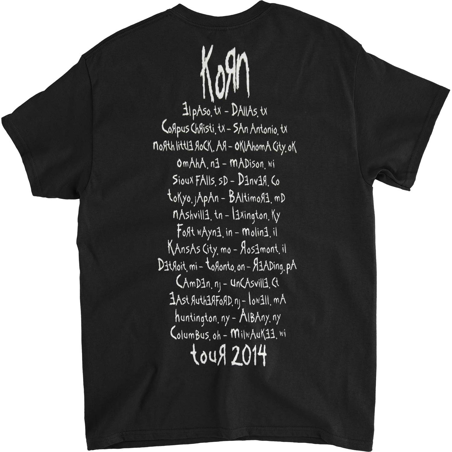 Old School 2014 Tour T-shirt